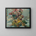 Stillleben - August Rieger — gerahmtes Bild an der Wand