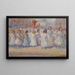 Prozession des Fronleichnamsfests - August Roth — gerahmtes Bild an der Wand