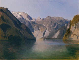 Ansicht des Königssees - August Schaeffer von Wienwald — Ansicht des Kunstwerks