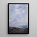 Küstenlandschaft - August Strindberg — gerahmtes Bild an der Wand