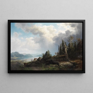 August Wilhelm Leu - Gebirgslandschaft.webp
