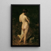 Badende Frauen - August von Pettenkofen — gerahmtes Bild an der Wand