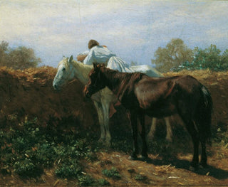 Der Kuss I - August von Pettenkofen — Ansicht des Kunstwerks