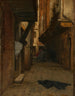 Straßenkampf - August von Pettenkofen — Ansicht des Kunstwerks