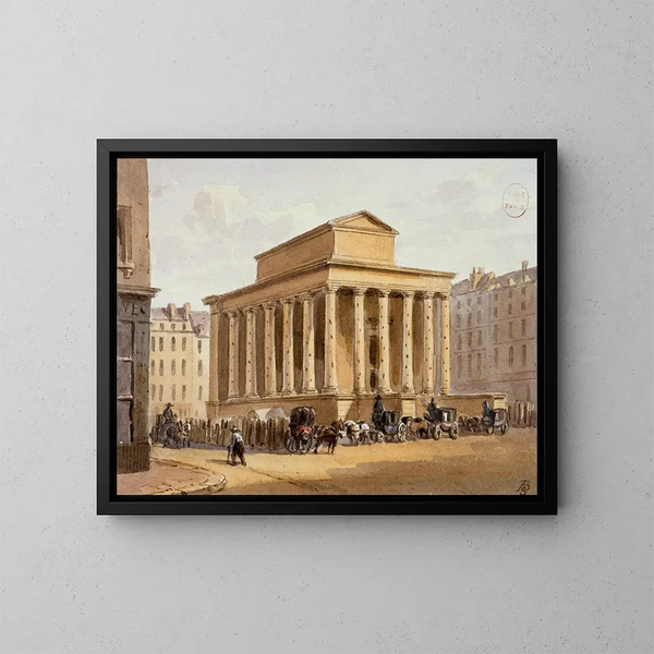 Chapelle expiatoire du duc de Berry - Auguste Sébastien Bénard — gerahmtes Bild an der Wand
