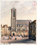 Fassade der Kirche - Auguste Sébastien Bénard — Ansicht des Kunstwerks