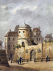 Der Garten von Beaumarchais - Auguste Sébastien Bénard — Ansicht des Kunstwerks