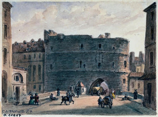 Le petit Châtelet - Auguste Sébastien Bénard — Ansicht des Kunstwerks