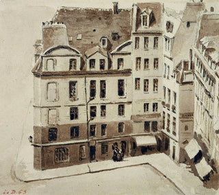 Place du Marché Neuf - Auguste Sébastien Bénard — Ansicht des Kunstwerks