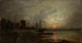 Sonnenuntergang in den Niederlanden - Auguste Anastasi — Ansicht des Kunstwerks