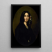 Reproduktion des Gemäldes Portrait von George Sand - Auguste Charpentier