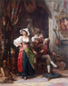Modelle in einem Atelier während der Abwesenheit des Malers - Auguste Dutuit — Ansicht des Kunstwerks