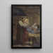 Die Heilige Familie - Auguste Jean-Baptiste Leloir — gerahmtes Bild an der Wand