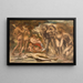 La Moisson - Auguste Léveque — gerahmtes Bild an der Wand