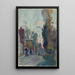 Rue de Jouy-le-Comte - Auguste Louis Lepère — gerahmtes Bild an der Wand