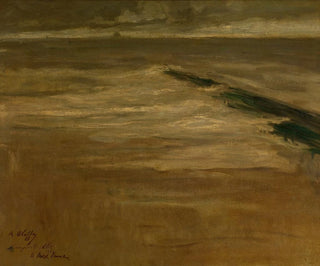 Brise-lames à Nieuwpoort - Auguste Oleffe — Ansicht des Kunstwerks