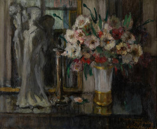 Stillleben mit Blumen - Auguste Oleffe — Ansicht des Kunstwerks