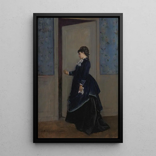 Auguste Toulmouche - An Elegant Lady.webp