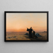 Morgengebete - Auguste Veillon — gerahmtes Bild an der Wand
