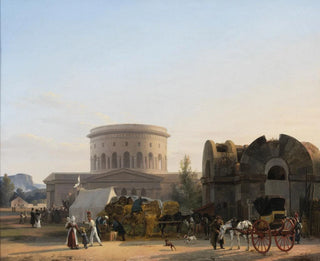 An der Barrière de la Villette, Paris - Auguste Xavier Leprince — Ansicht des Kunstwerks