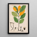 Cepaelis Ipecacuanha - Auguste de Saint-Hilaire — gerahmtes Bild an der Wand