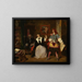 Madame de Maintenon et Scarron - Augustus Leopold Egg — gerahmtes Bild an der Wand