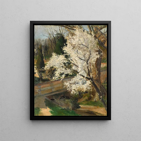 Frühlingsblumen - Aureliano de Beruete — gerahmtes Bild an der Wand