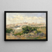 Vue de Tolède - Aureliano de Beruete — gerahmtes Bild an der Wand