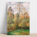 Reproduktion des Gemäldes Herbst, Pappeln, Eragny - Camille Pissarro