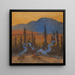 Herbst in Indalsliden - Helmer Osslund — gerahmtes Bild an der Wand