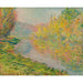 Reproduktion des Gemäldes Herbst in Jeufosse - Claude Monet