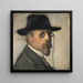 Selbstporträt - Jakob Smits — gerahmtes Bild an der Wand
