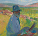 Selbstporträt La Bastide du Vert - Henri Martin — Ansicht des Kunstwerks