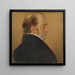 Selbstporträt - Mattheus Ignatius van Bree — gerahmtes Bild an der Wand
