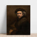 Reproduktion des Gemäldes Selbstporträt - Rembrandt