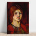 Selbstporträt (1898) von Suzanne Valadon — Kunstreproduktion
