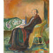 Reproduktion des Gemäldes Selbstporträt mit der Spanischen Grippe - Edvard Munch