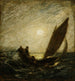 mit geneigtem Mast und tauchender Bug - Albert Pinkham Ryder — Ansicht des Kunstwerks
