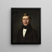 Anders Cederström 1805-1885 - Axel Johan Fägerplan — gerahmtes Bild an der Wand