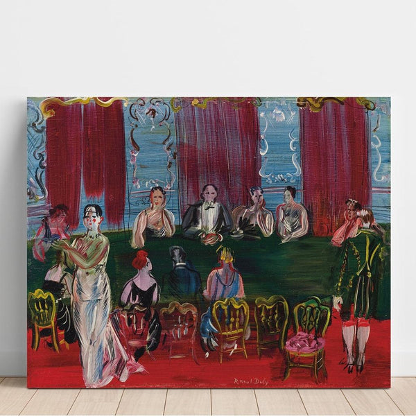 Reproduktion des Gemäldes Baccara - Raoul Dufy