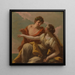 Bacchus und Ariane - Giovanni Antonio Pellegrini — gerahmtes Bild an der Wand