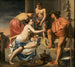 Bacchus auf einem Thron, Nymphen, die Bacchus Wein und Früchte anbieten - Caesar Van Everdingen — Ansicht des Kunstwerks