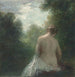 Sitzende Badende von hinten - Henri Fantin-Latour — Ansicht des Kunstwerks