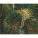 Reproduktion des Gemäldes Badende im Wald - Camille Pissarro