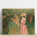 Reproduktion des Gemäldes Bal am Moulin-Rouge - Henri de Toulouse-Lautrec