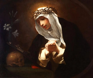 Heilige Katharina von Siena - Baldassare Franceschini — Ansicht des Kunstwerks