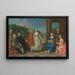 Portrait de Jacques-Jean Cremers 1736 après 1803 et de sa femme dansant sur une terrasse de jardin entourés d'autres membres de la famille jouant de la musique - Balthasar Beschey — gerahmtes Bild an der Wand
