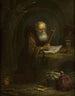 Einsiedler im Gebet - Balthasar Beschey — Ansicht des Kunstwerks