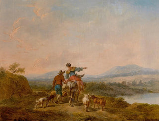 Landschaft mit Figuren - Balthasar Paul Ommeganck — Ansicht des Kunstwerks