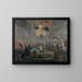 Allegorie des Glücks - Balthazar Nebot — gerahmtes Bild an der Wand